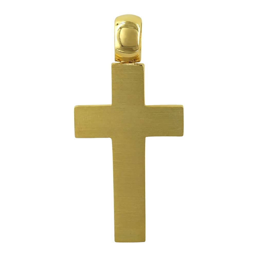 Boys' Baptism Crosses Gofas Gold