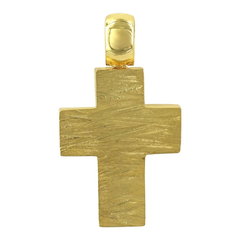 Boys' Baptism Crosses Gofas Gold