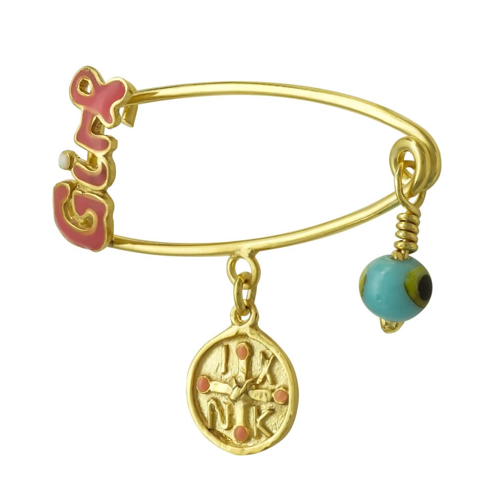 Boys' Safety Pins Gofas Silver