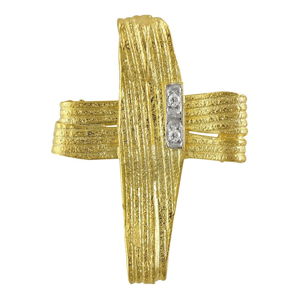 Girls' Baptism Crosses Gofas Gold