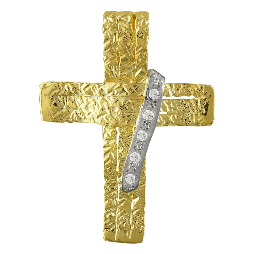 Girls' Baptism Crosses Gofas Gold