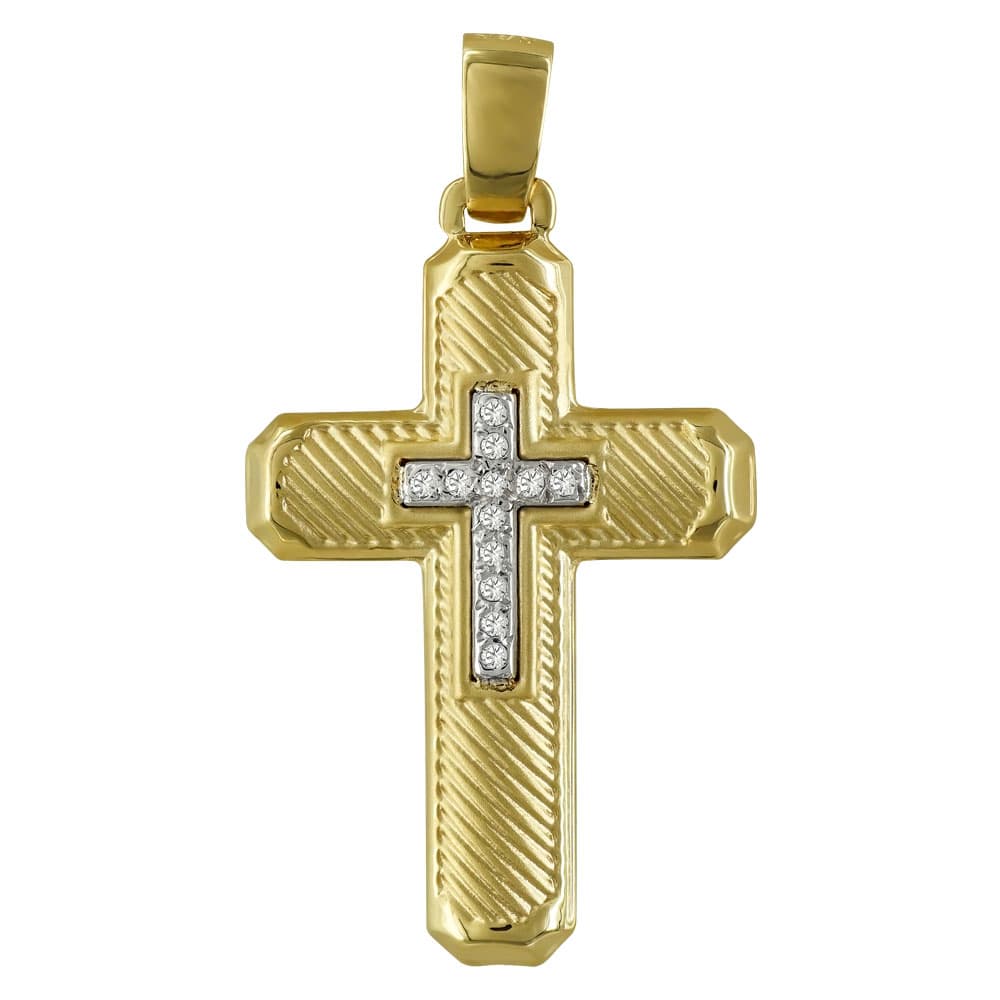 Girls' Baptism Crosses Gofas Gold