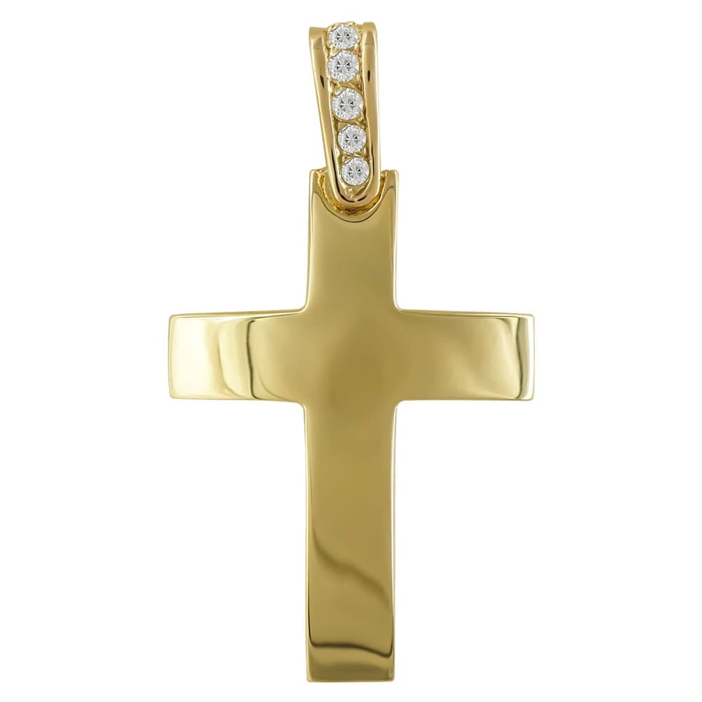 Girls' Baptism Crosses Gofas Gold