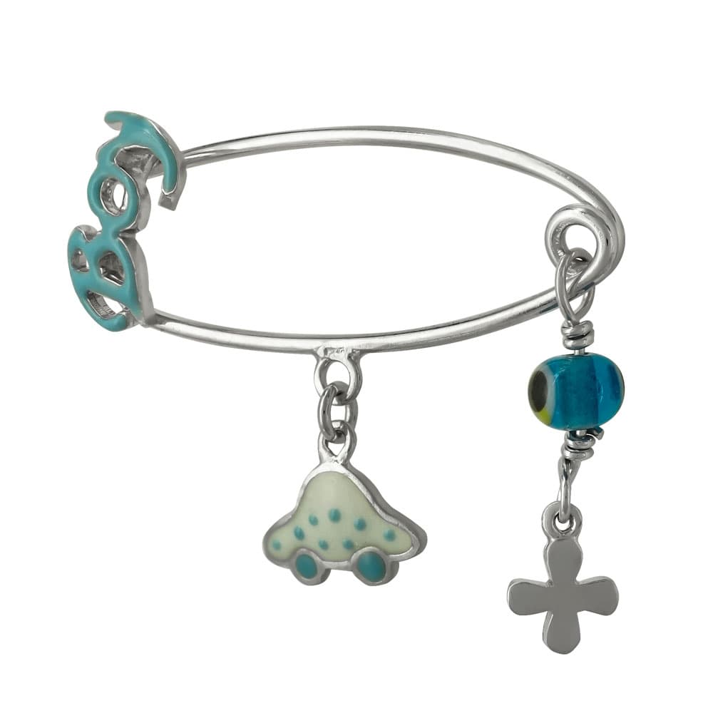 Boys' Safety Pins Gofas Silver