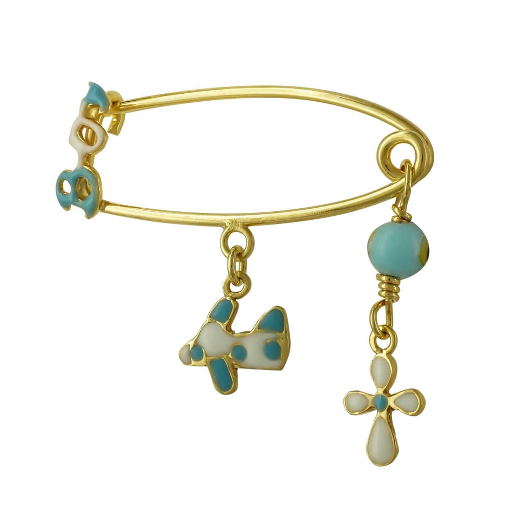 Boys' Safety Pins Gofas Silver