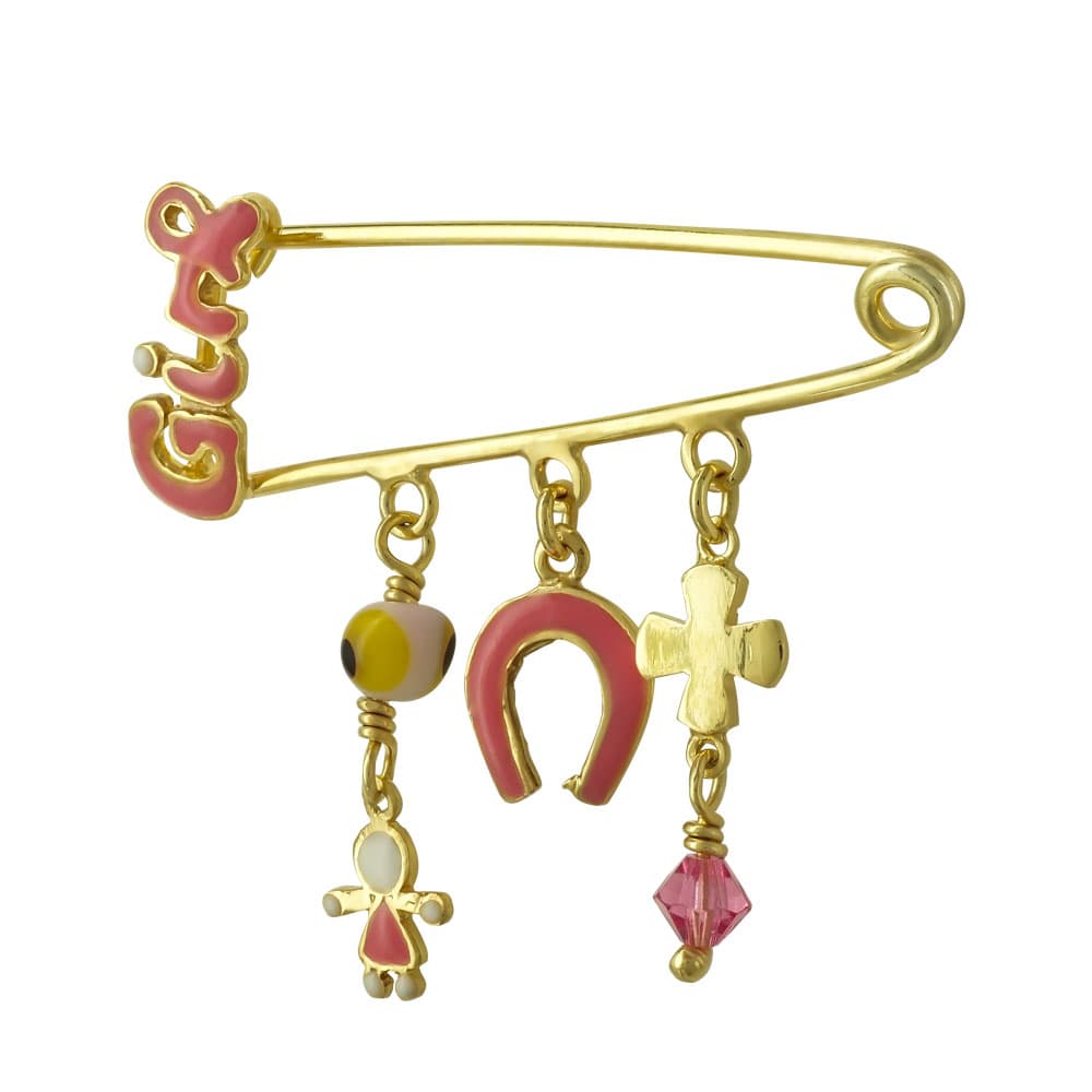 Boys' Safety Pins Gofas Silver