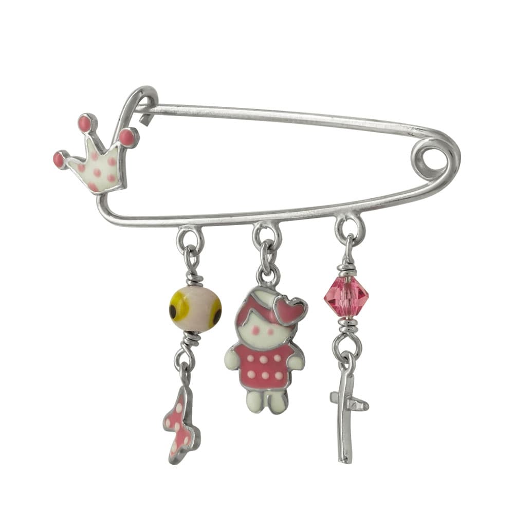 Boys' Safety Pins Gofas Silver