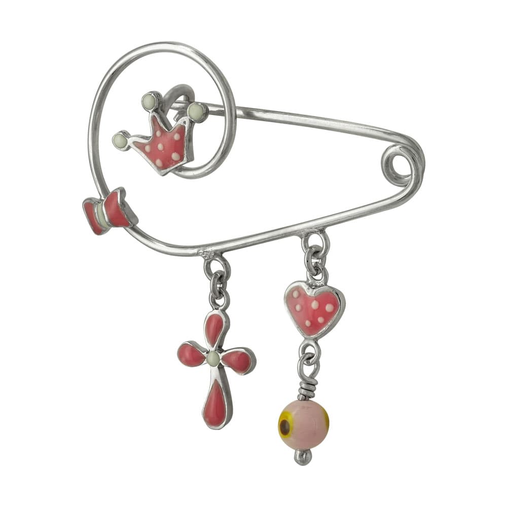 Boys' Safety Pins Gofas Silver