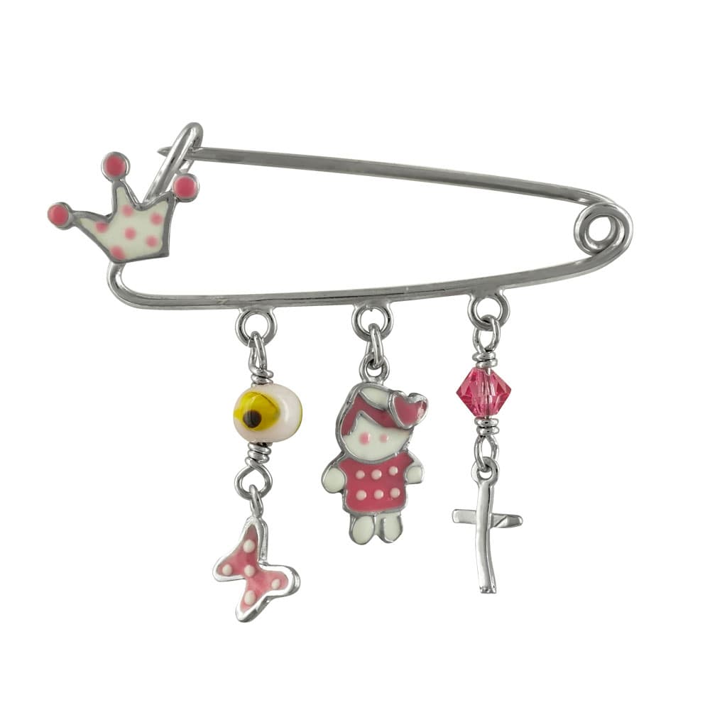 Ασημένια Παραμάνα Για Νεογέννητο PR465