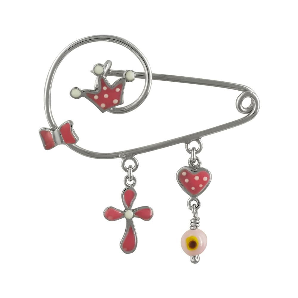 Ασημένια Παραμάνα Για Νεογέννητο PR474