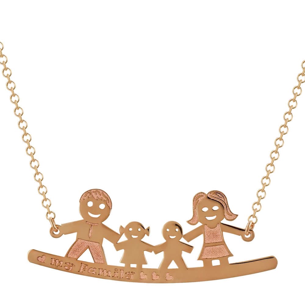 Women's Necklaces Gofas Rose Gold