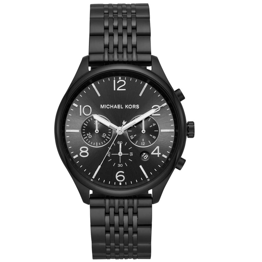 MICHAEL KORS Merrick Black Stainless Steel Bracelet MK8640