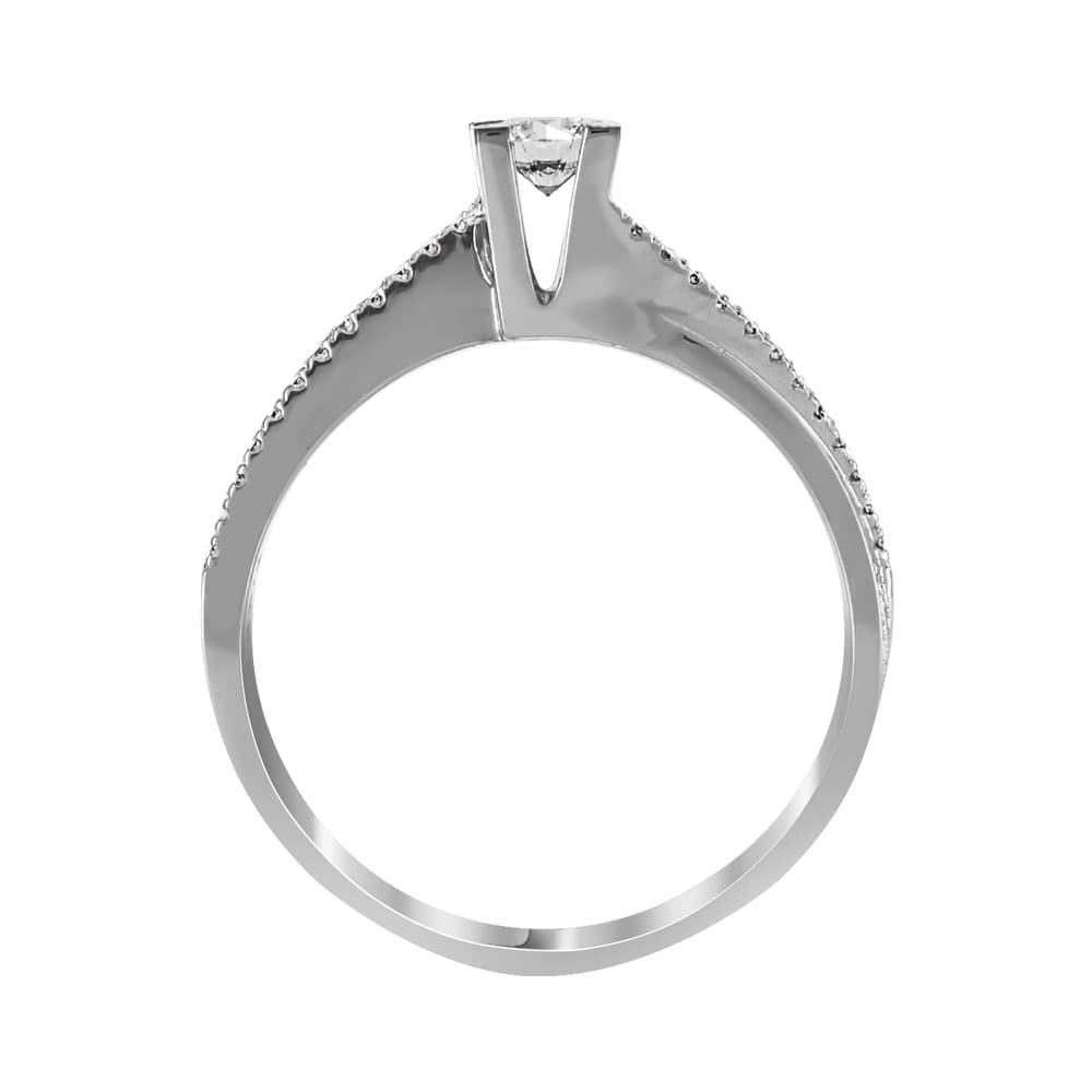 Women's Engagement Rings Gofas Silver