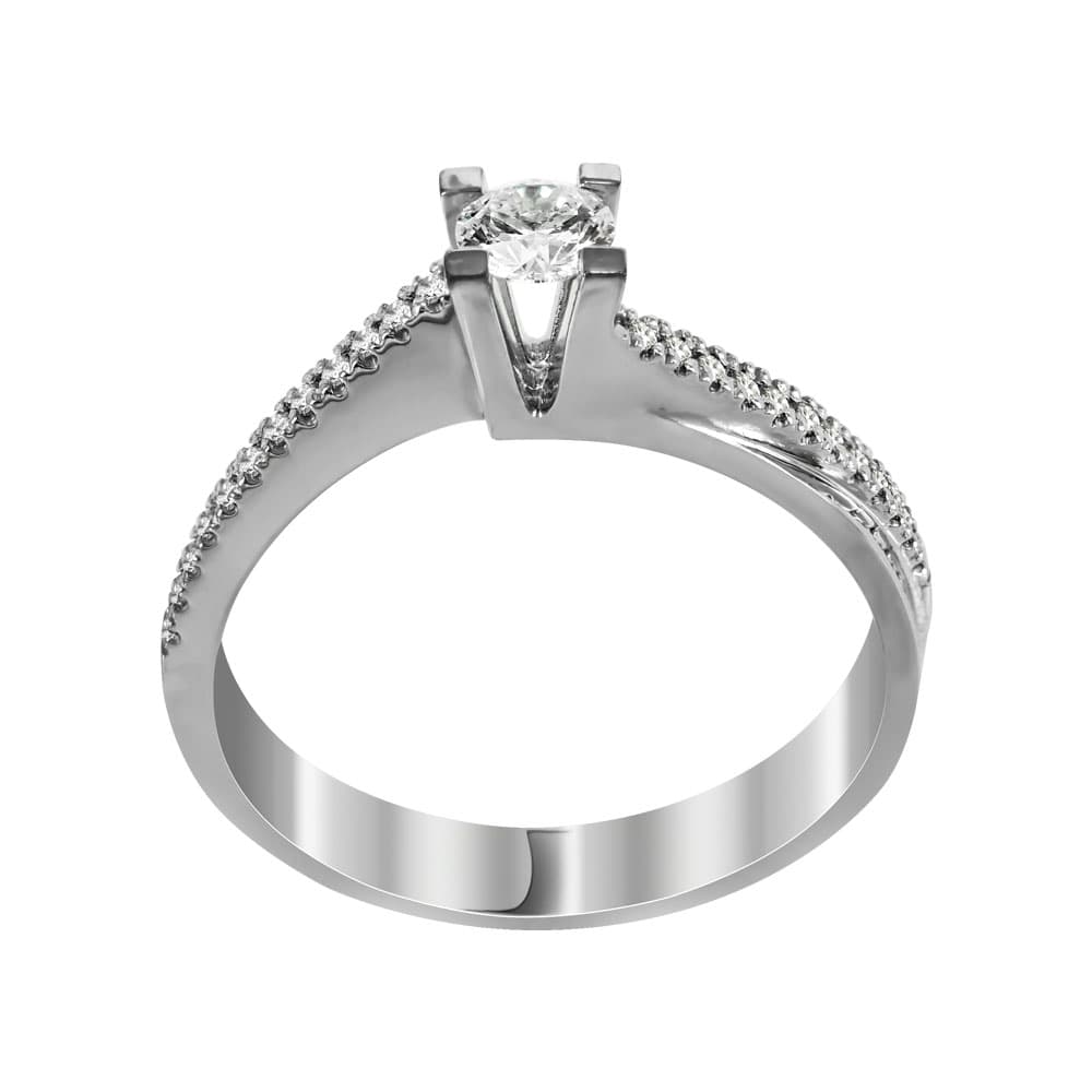 Women's Engagement Rings Gofas Silver