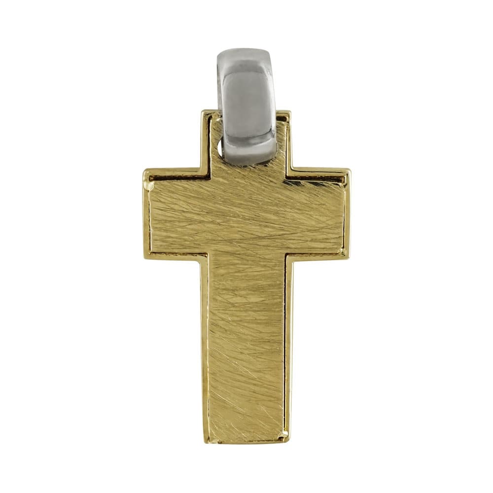 Boys' Baptism Crosses Gofas Gold