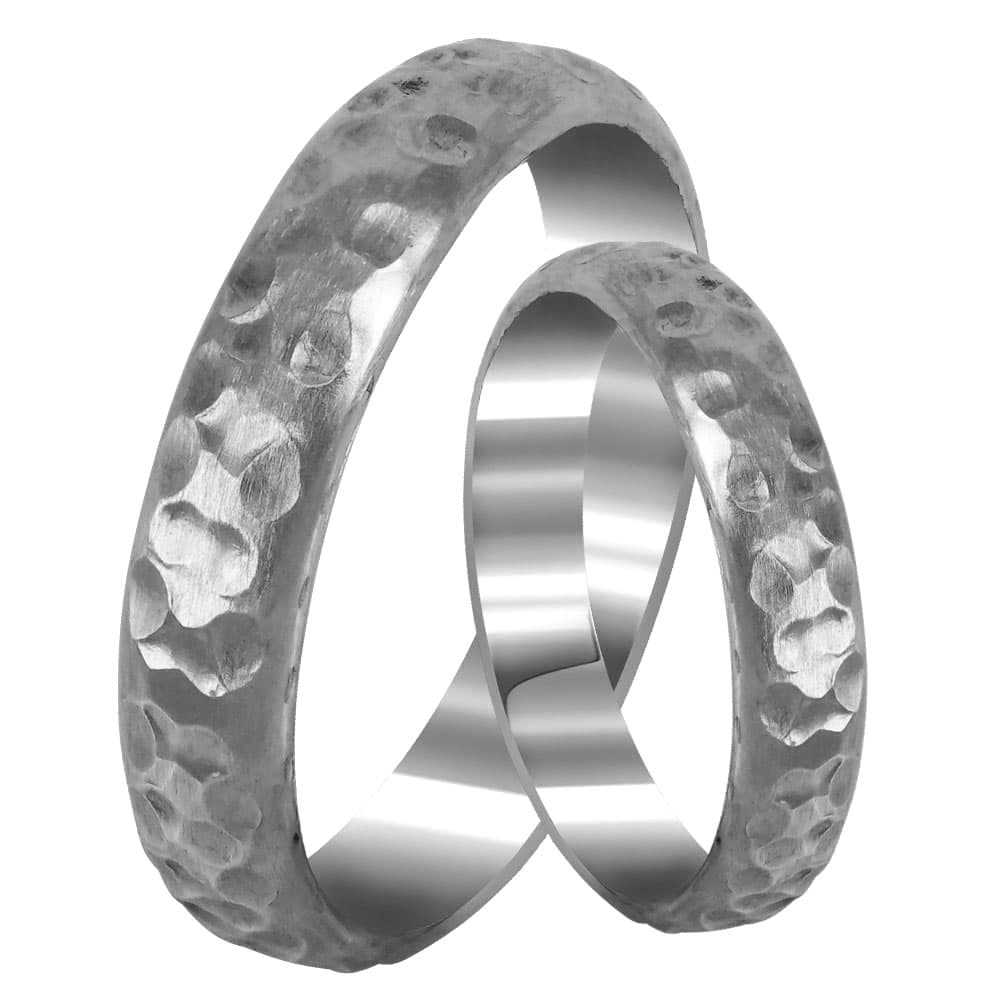 Women's Wedding Bands Gofas Silver