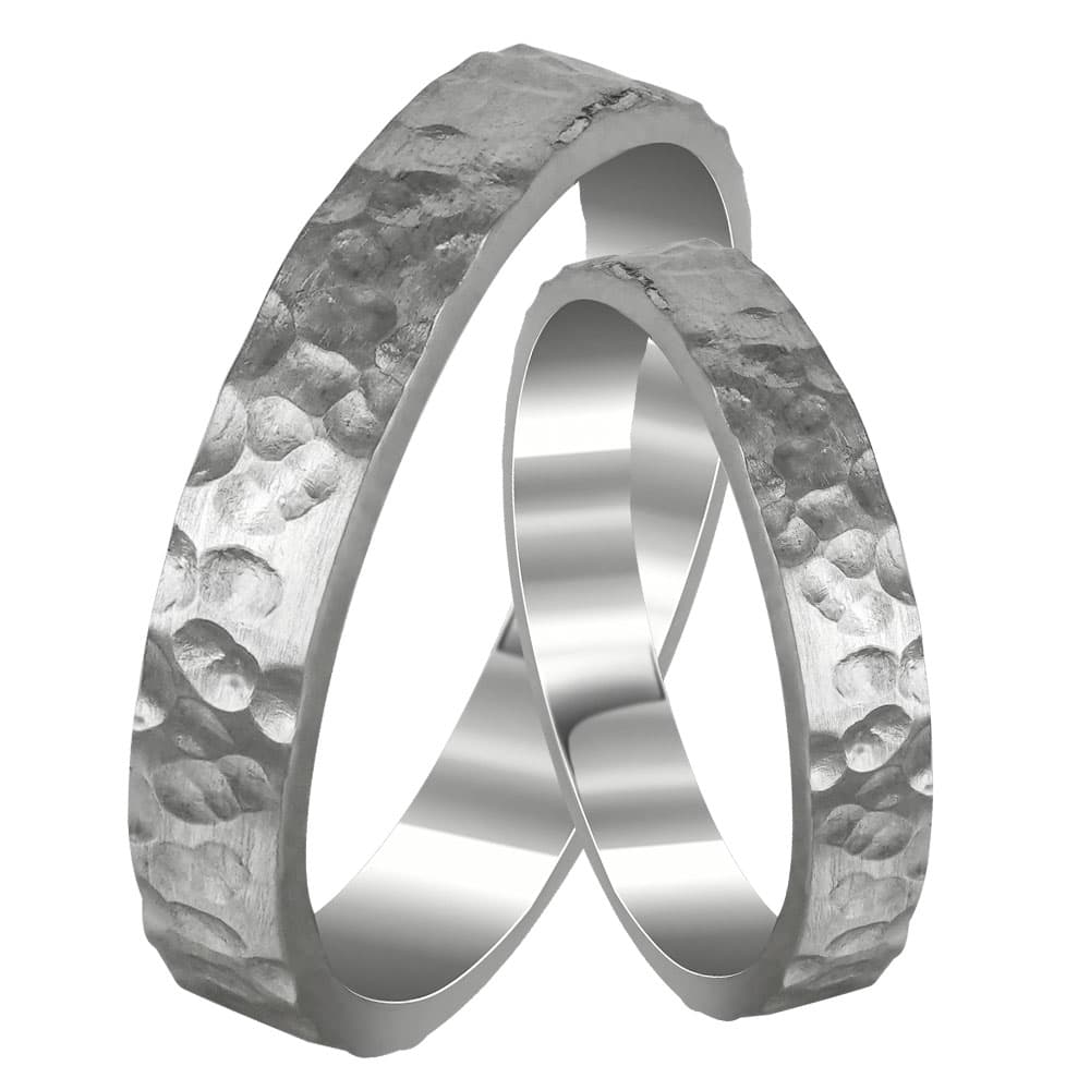Women's Wedding Bands Gofas Silver