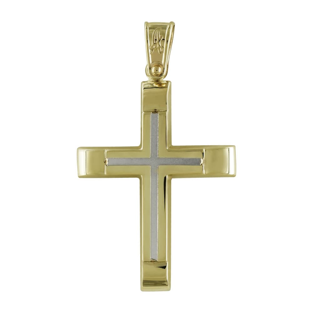 Boys' Baptism Crosses Gofas Gold