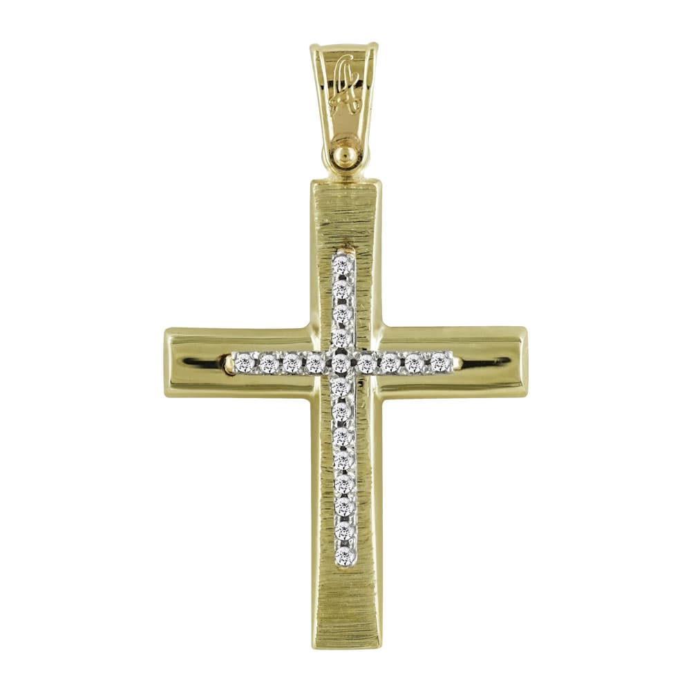 Girls' Baptism Crosses Gofas Gold