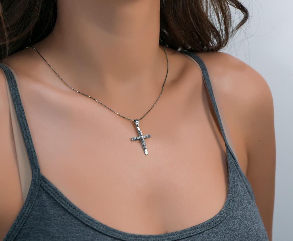 Girls' Baptism Crosses Gofas Gold