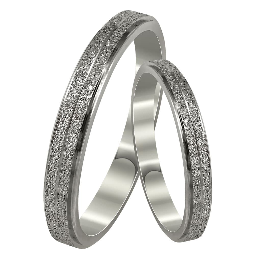 Women's Wedding Bands Gofas Silver