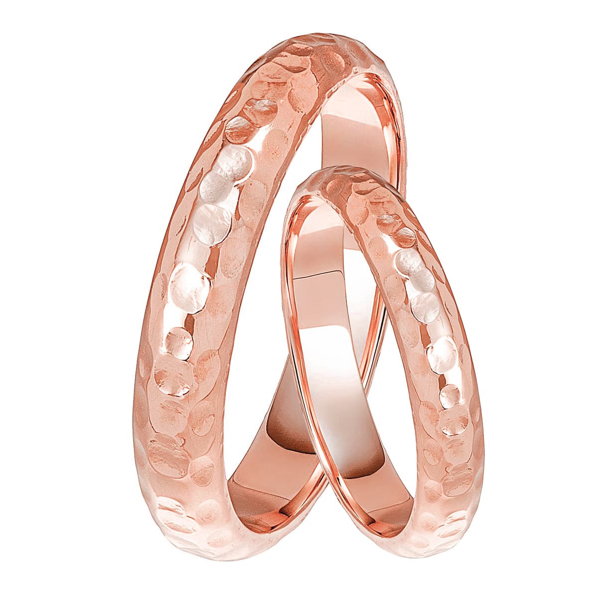Women's Wedding Bands Gofas Rose Gold