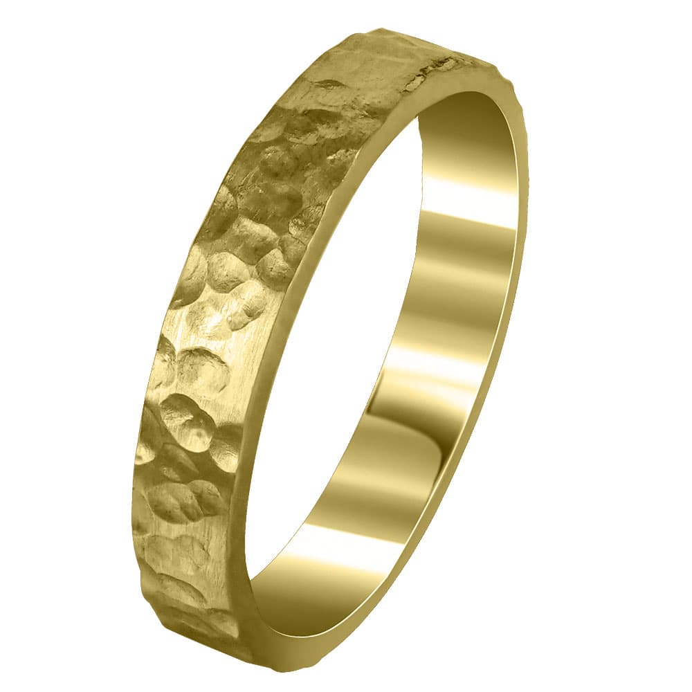 Κίτρινη Χρυσή Βέρα Γάμου WR290