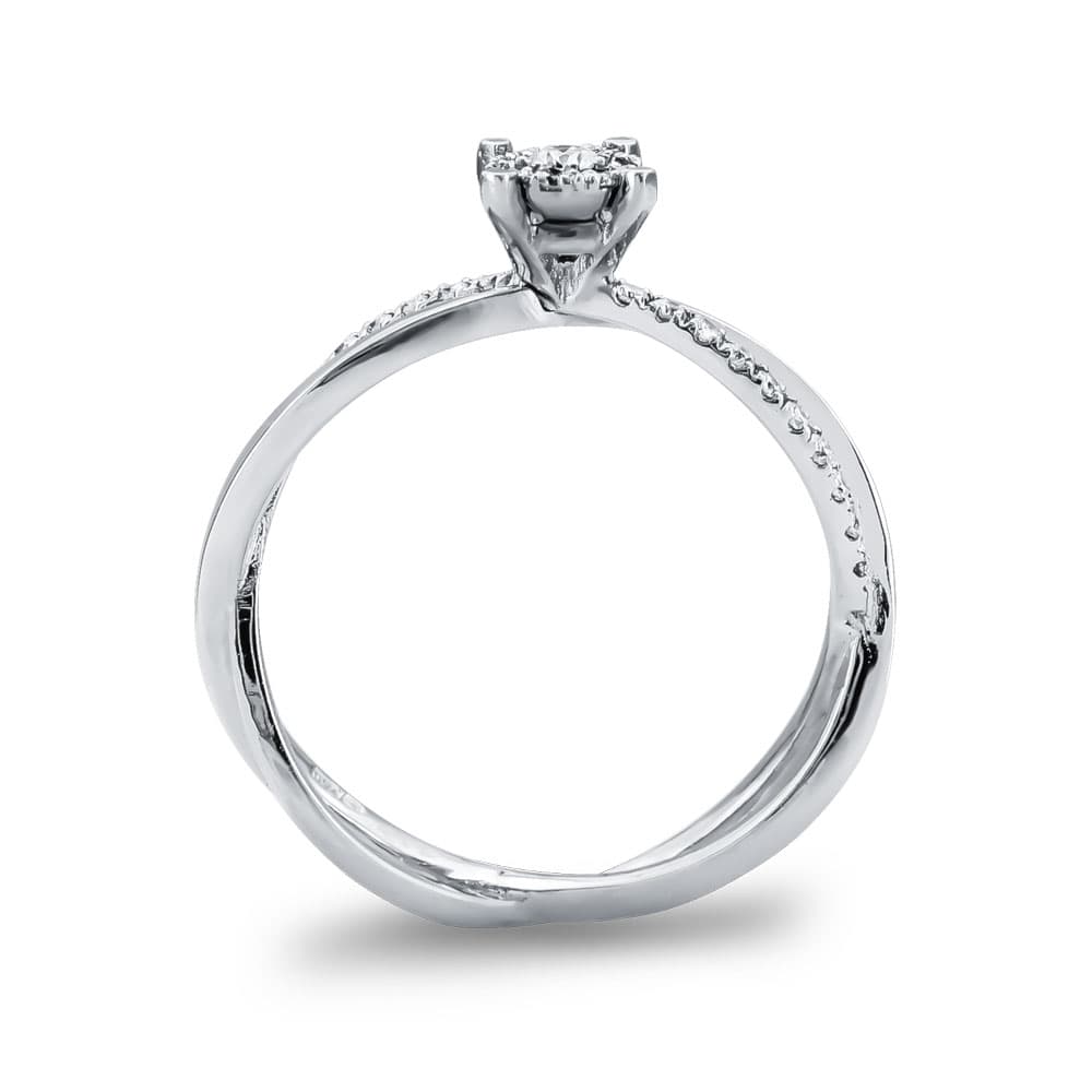 Women's Engagement Rings Gofas Silver