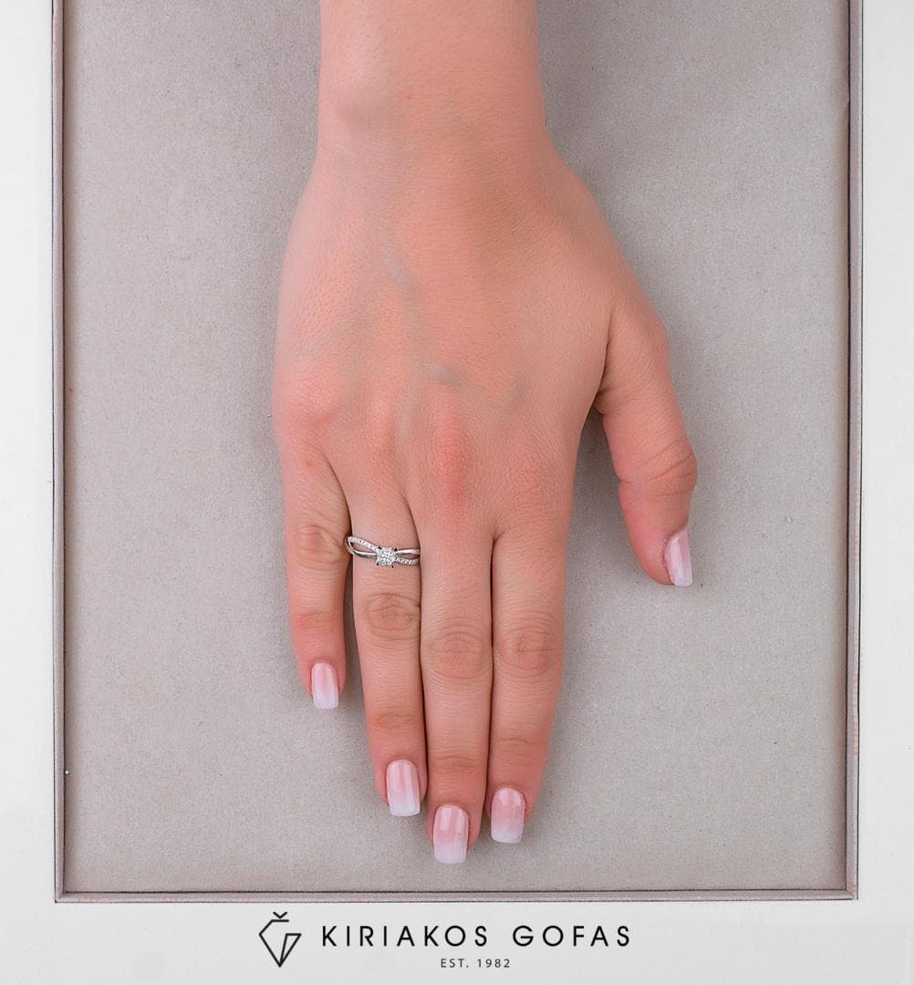 Women's Engagement Rings Gofas Silver