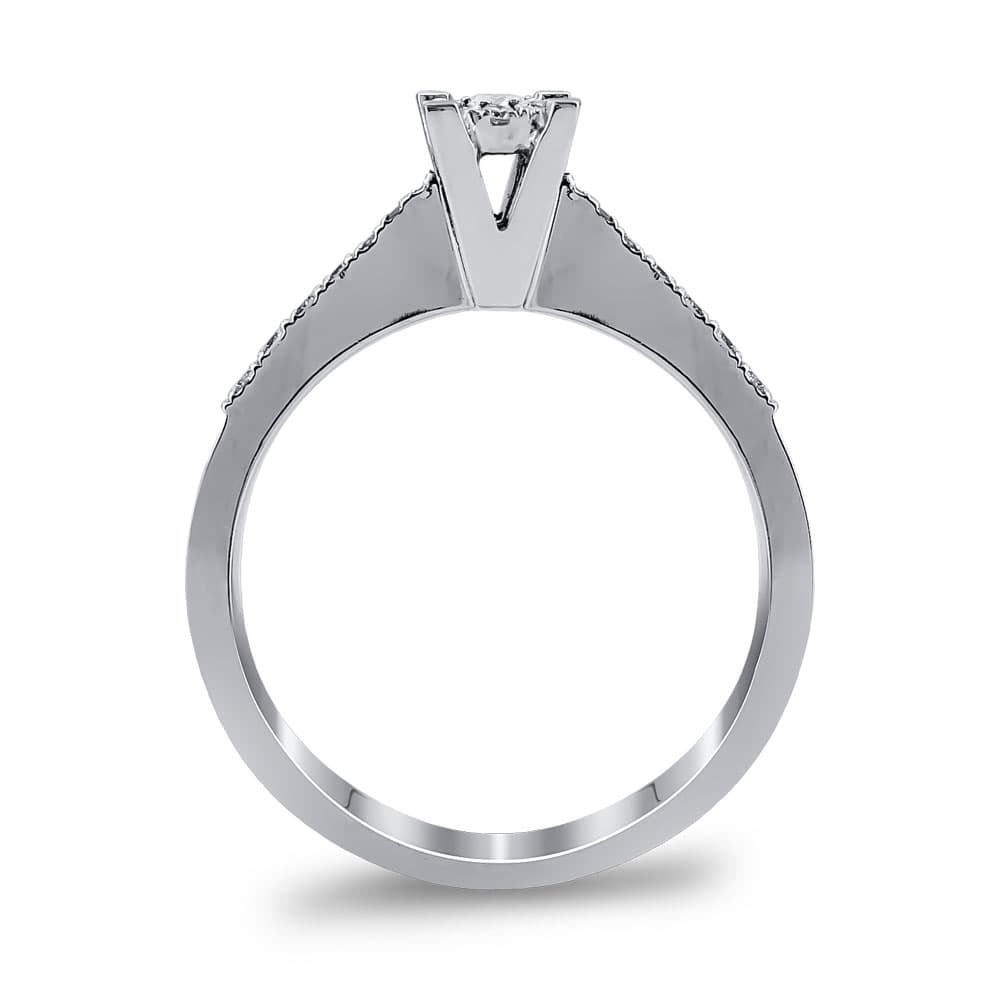 Women's Engagement Rings Gofas Gold