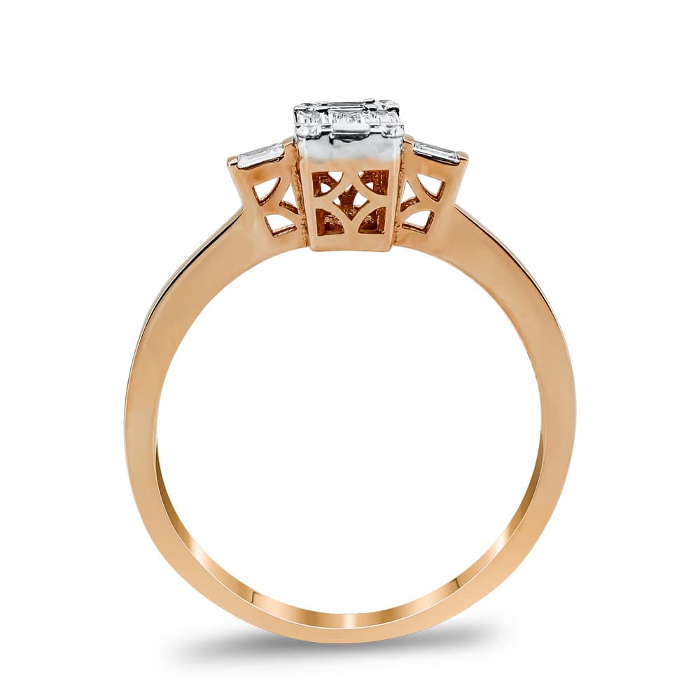 Women's Engagement Rings Gofas Rose Gold