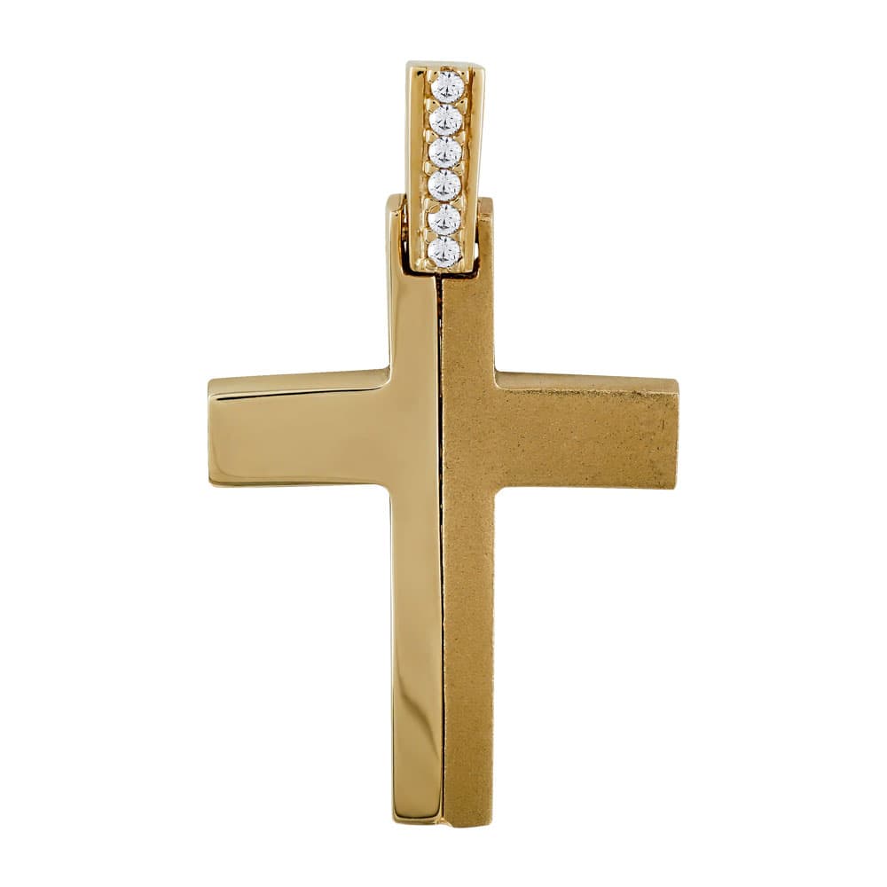 Girls' Baptism Crosses Gofas Gold