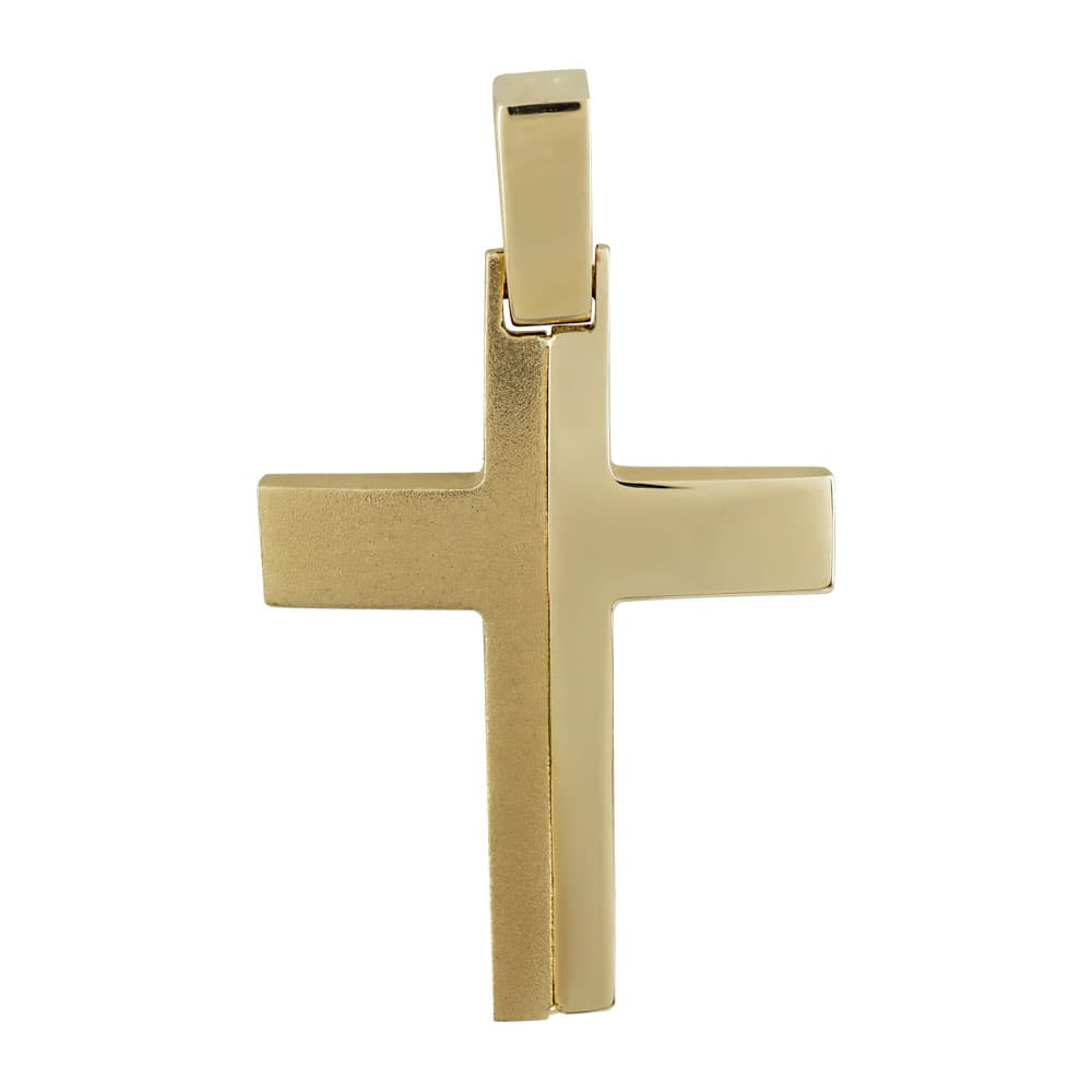 Boys' Baptism Crosses Gofas Gold