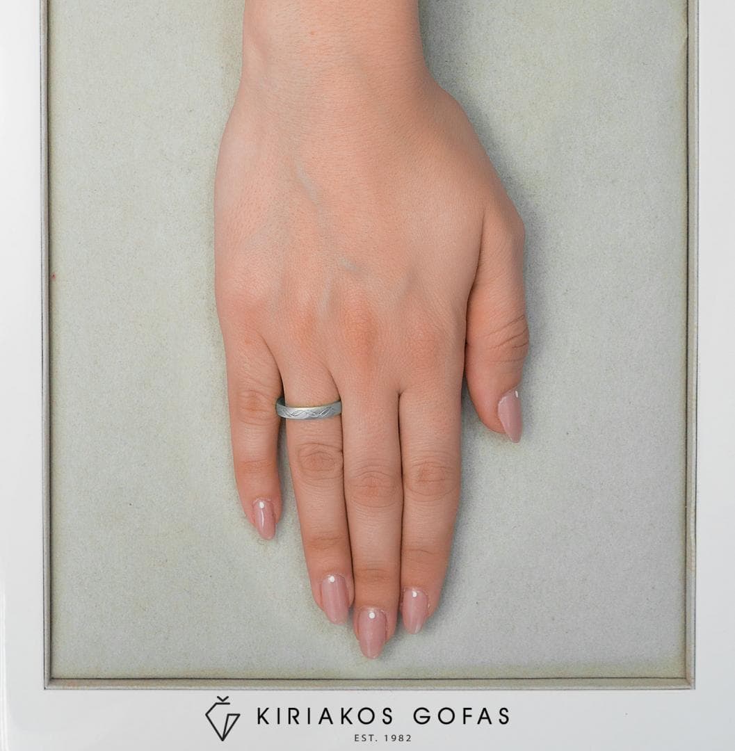 Women's Wedding Bands Gofas Silver