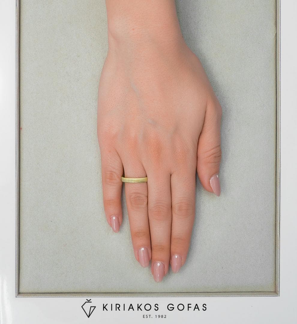 Women's Wedding Bands Gofas Gold