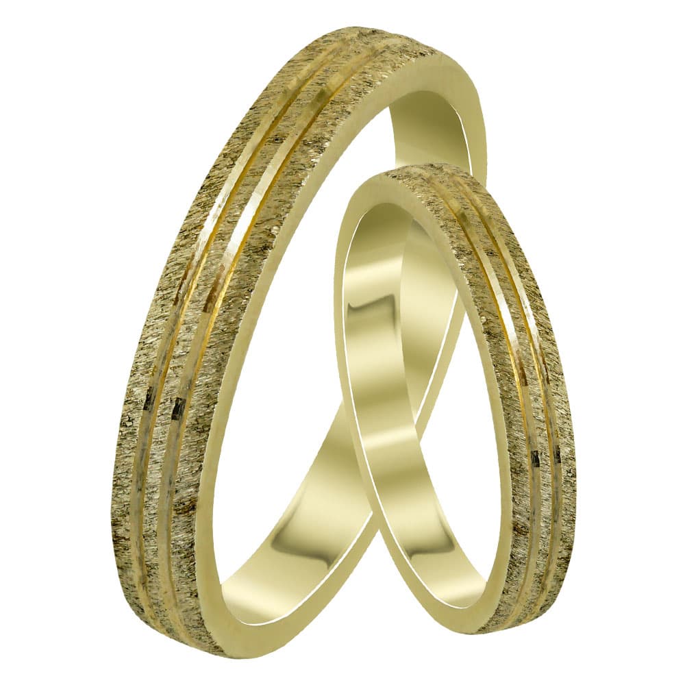 Women's Wedding Bands Gofas Gold