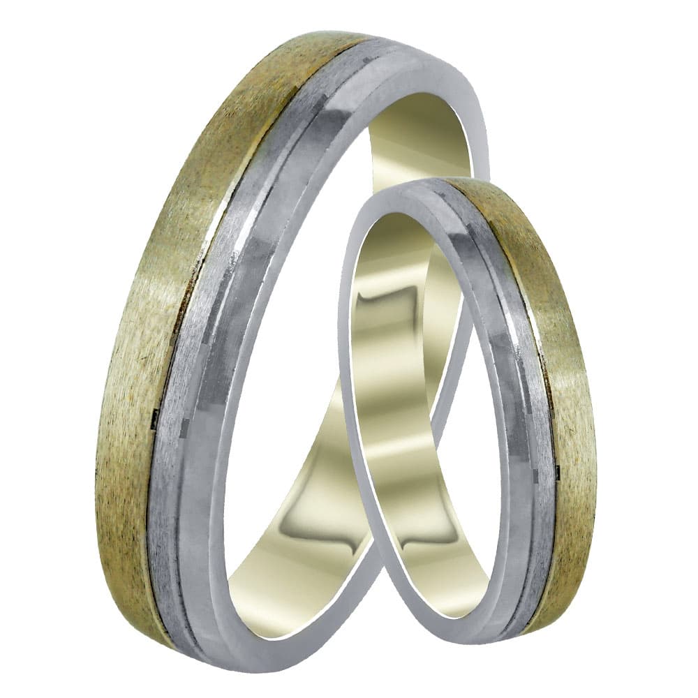 Women's Wedding Bands Gofas Gold