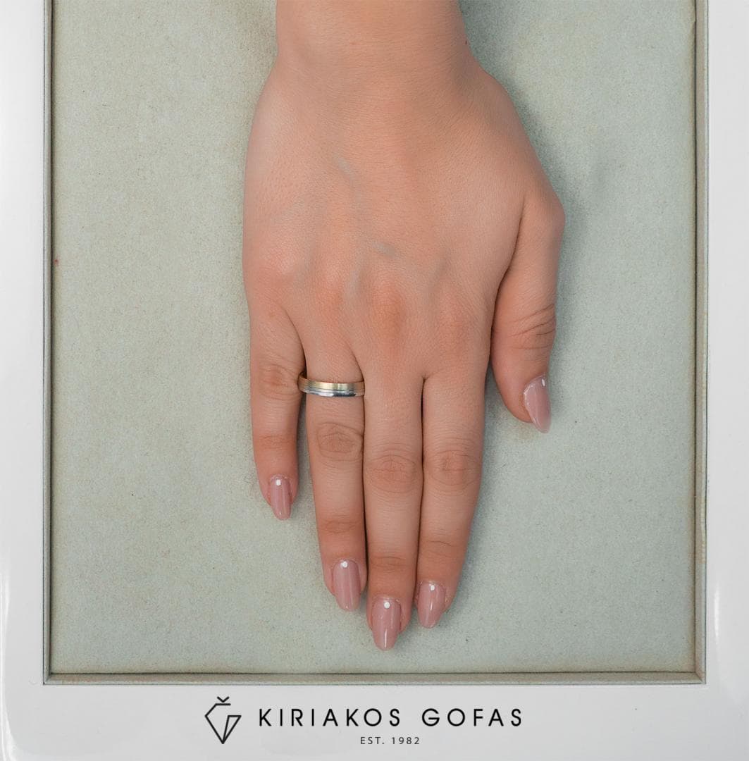 Women's Wedding Bands Gofas Gold