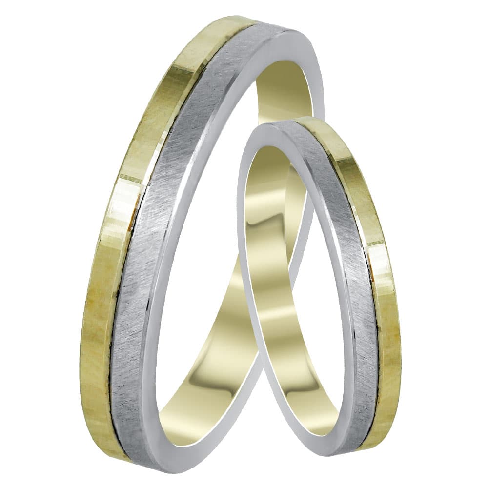 Women's Wedding Bands Gofas Gold