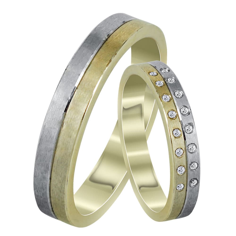 Women's Wedding Bands Gofas Gold