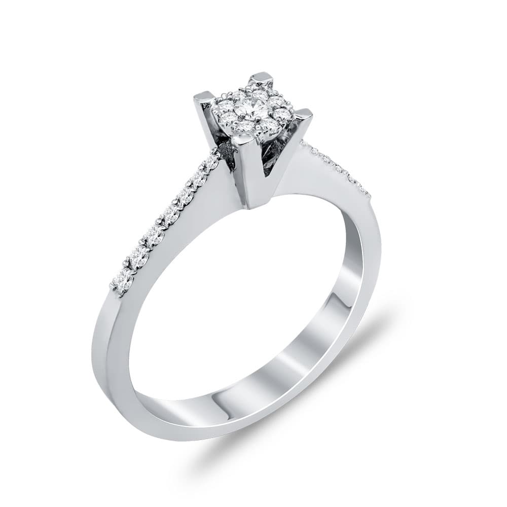 Women's Engagement Rings Gofas Gold