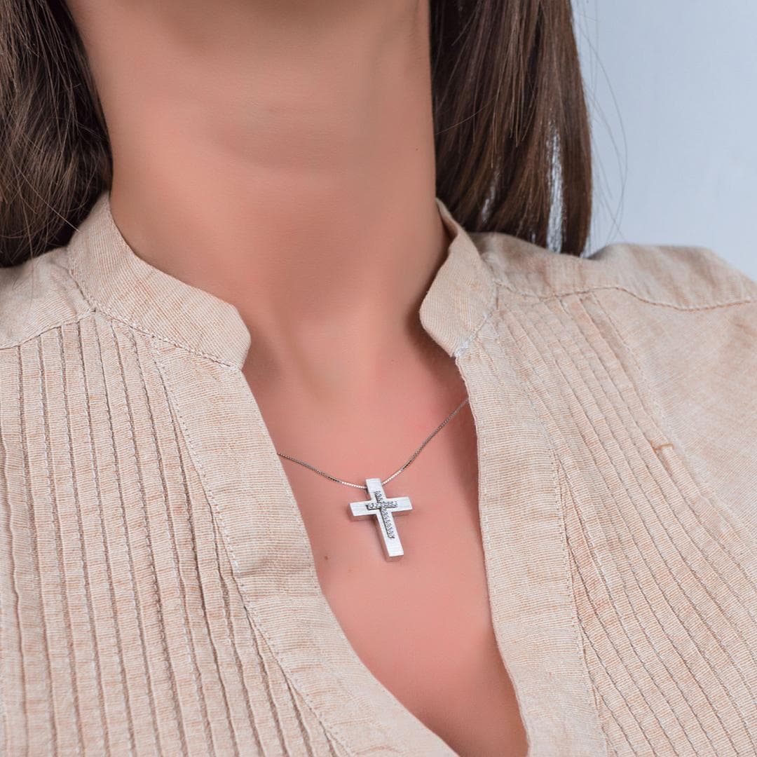 Girls' Baptism Crosses Gofas Gold