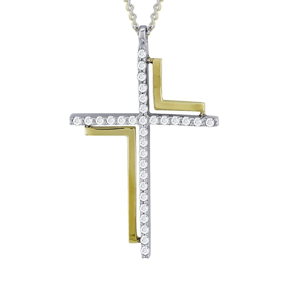 Girls' Baptism Crosses Gofas Gold