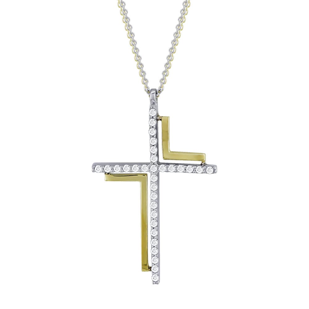 Girls' Baptism Crosses Gofas Gold