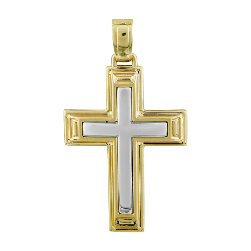 Boys' Baptism Crosses Gofas Gold