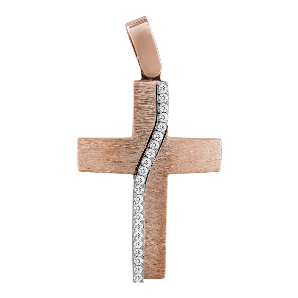 Girls' Baptism Crosses Gofas Gold