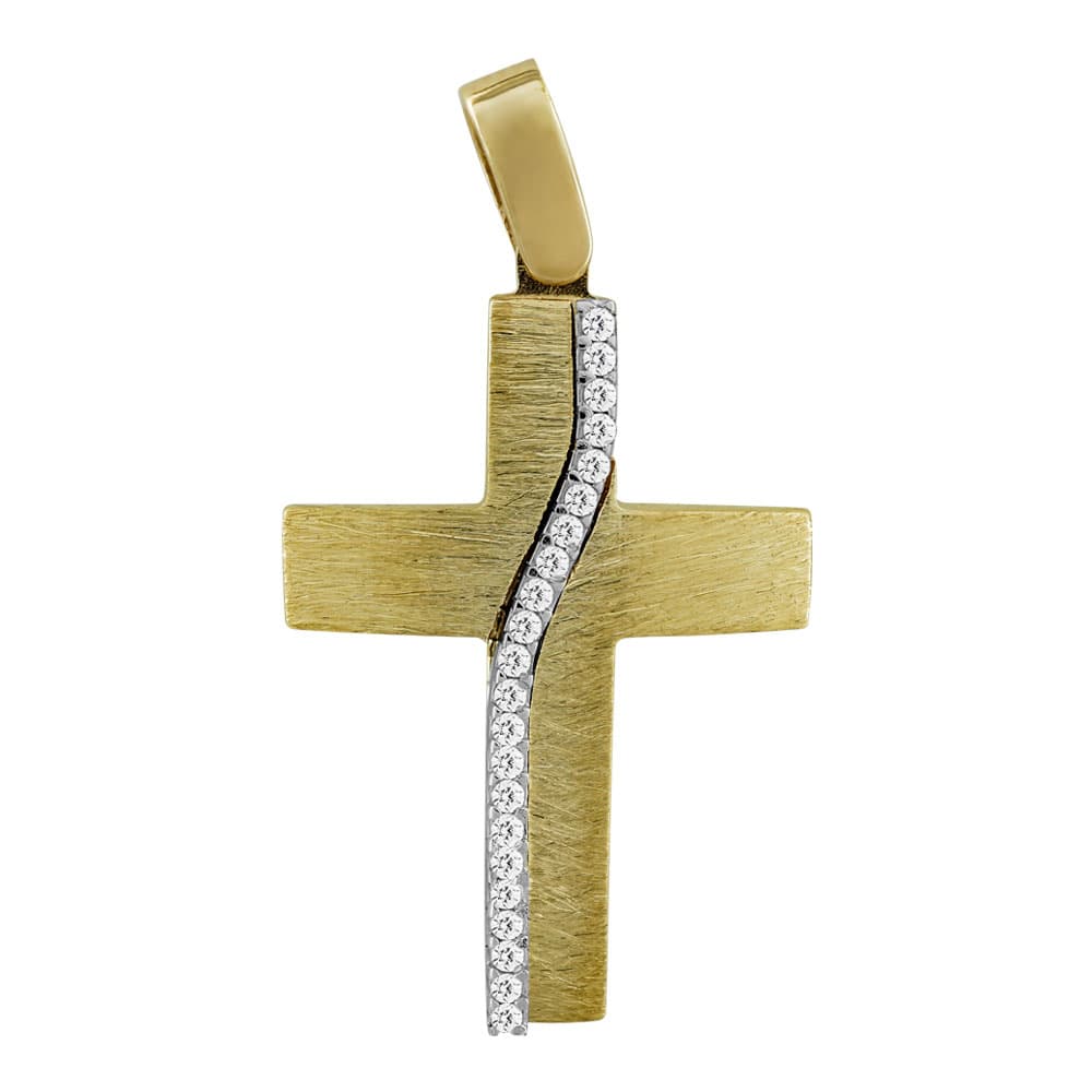 Girls' Baptism Crosses Gofas Gold