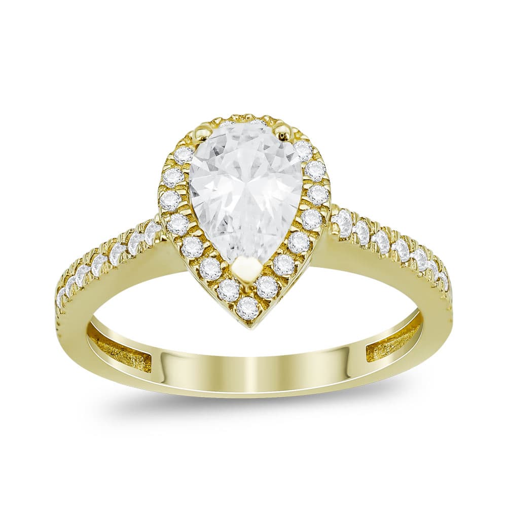 Women's Engagement Rings Gofas Gold