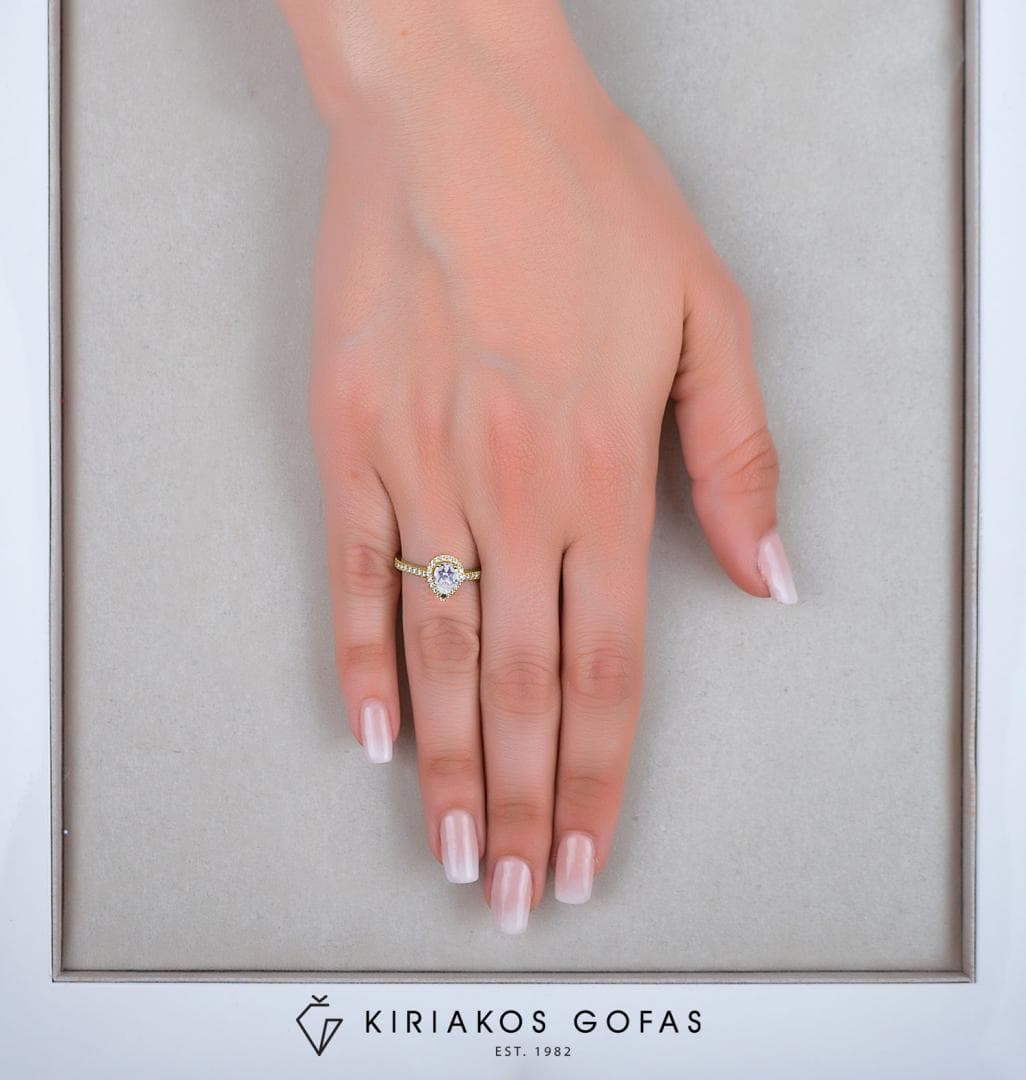 Women's Engagement Rings Gofas Gold