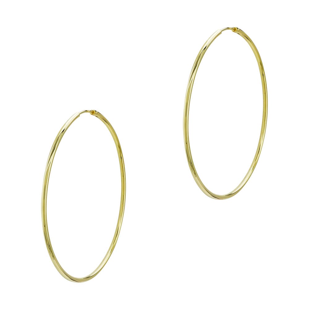 Women's Hoop Earrings Gofas Silver